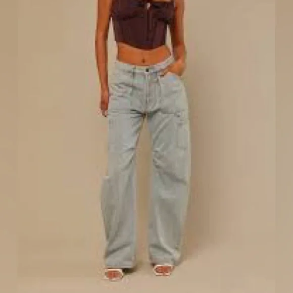 LIONESS CARGO JEANS - Picture 4 of 9